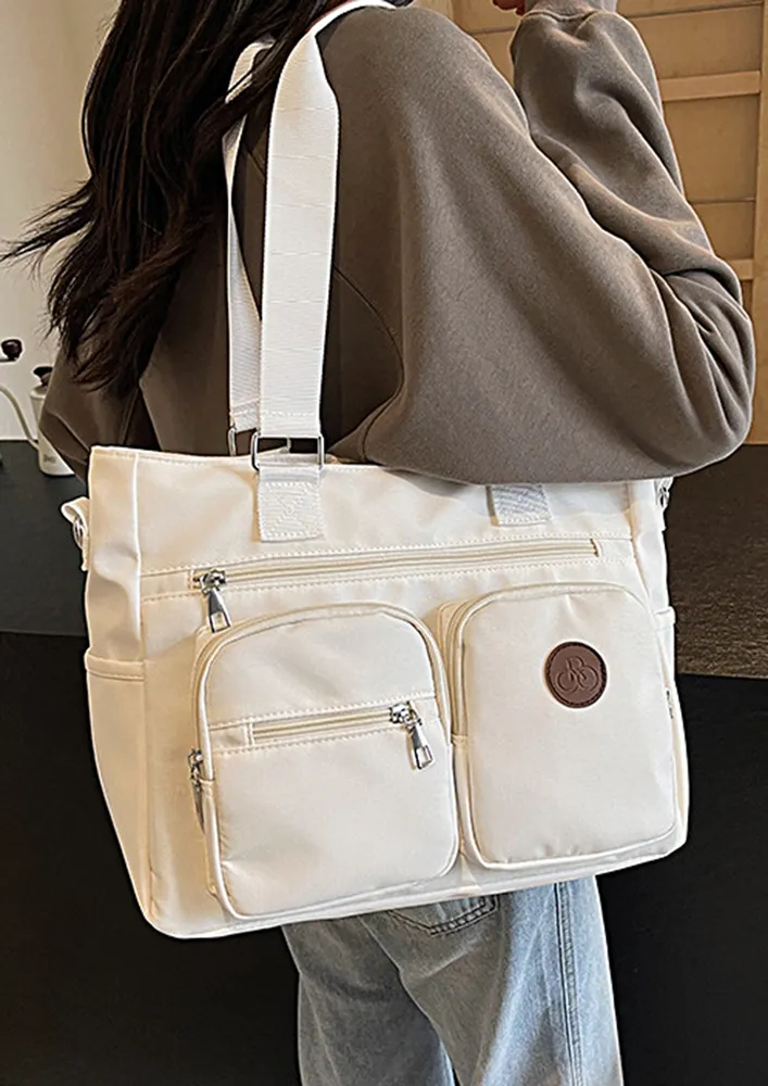 CANVAS UTILITY SHOULDER BAG