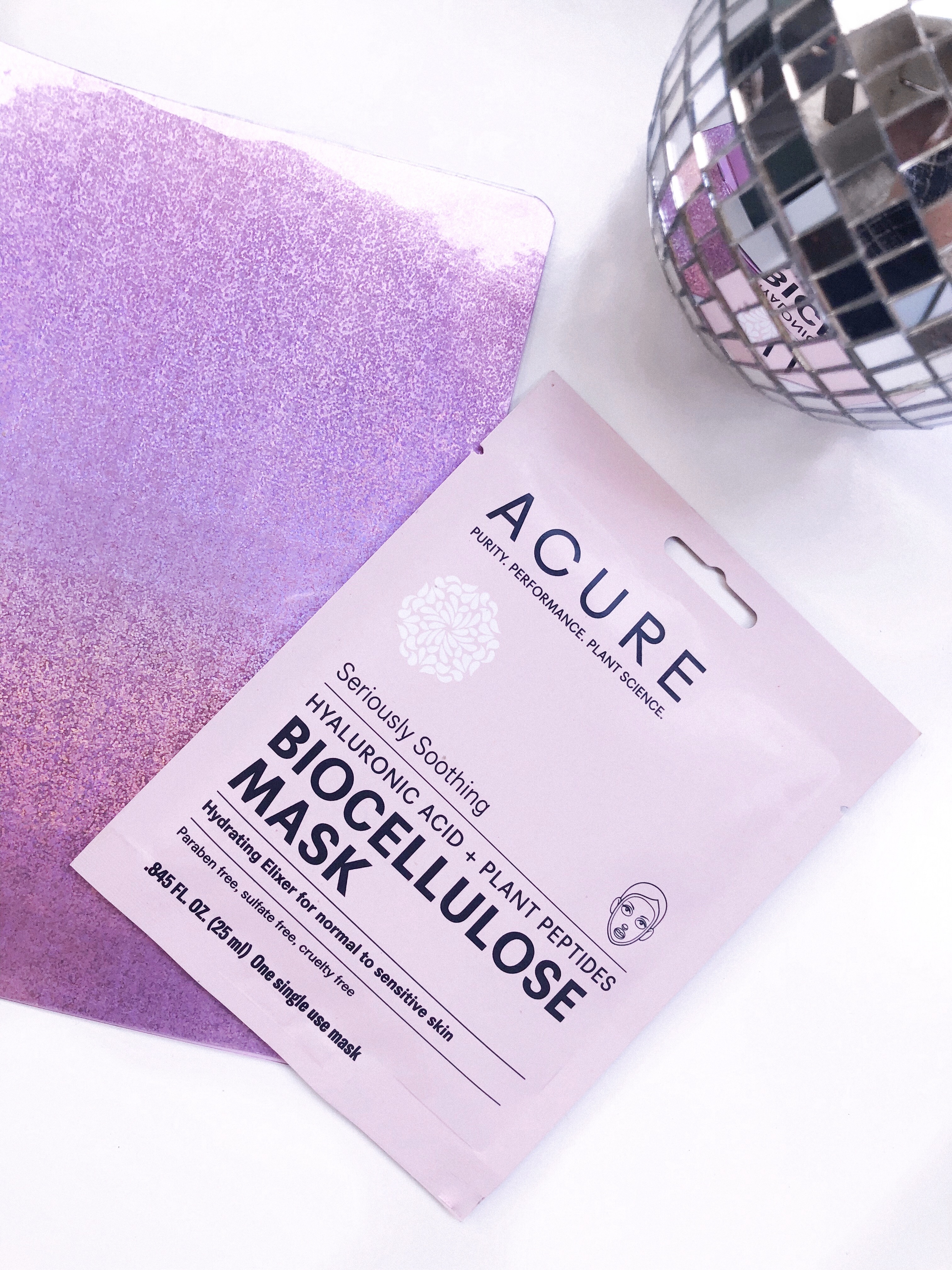 The Best Sheet Mask: Acure Biocellulose Mask