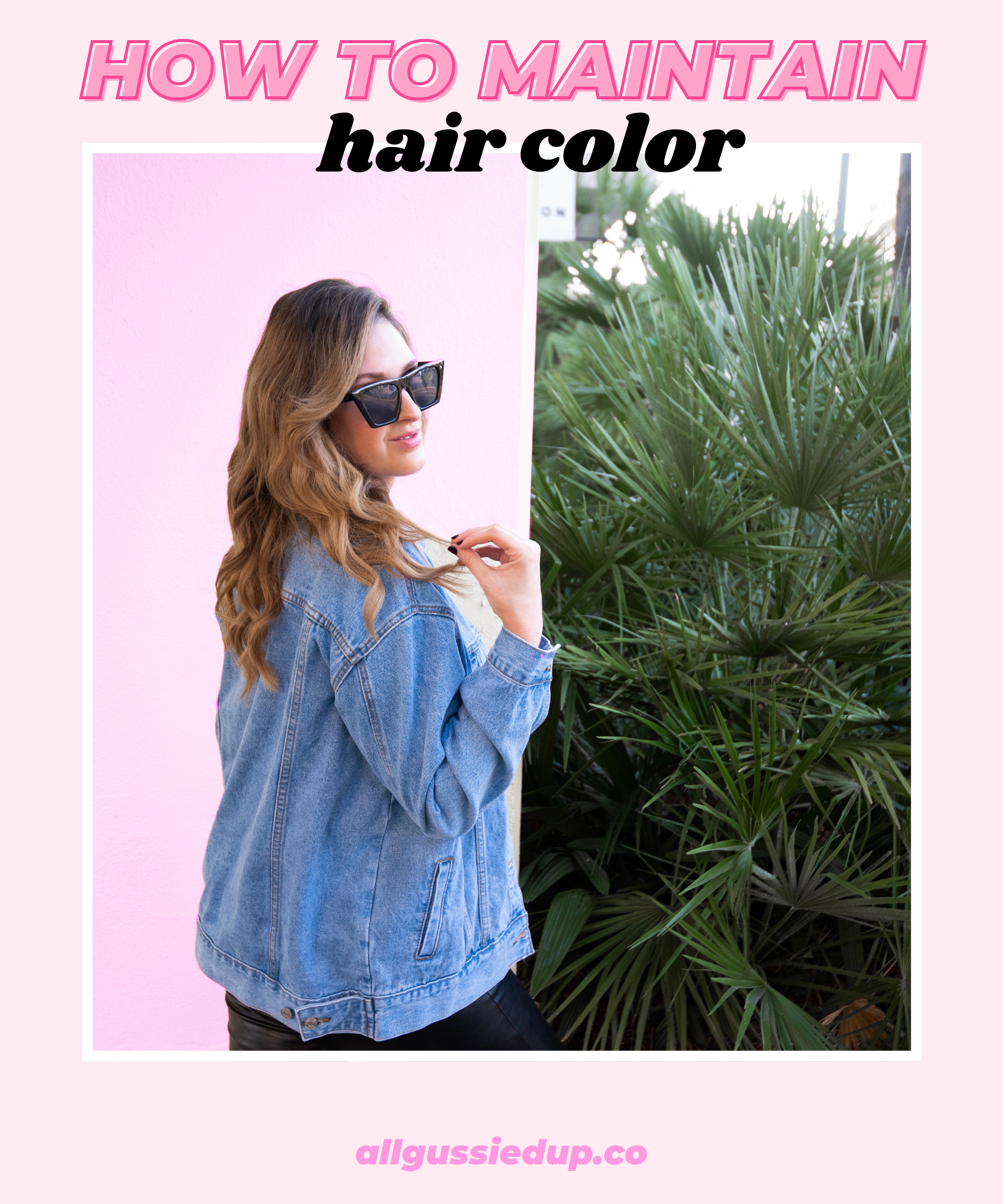 How to maintain color treated hair
